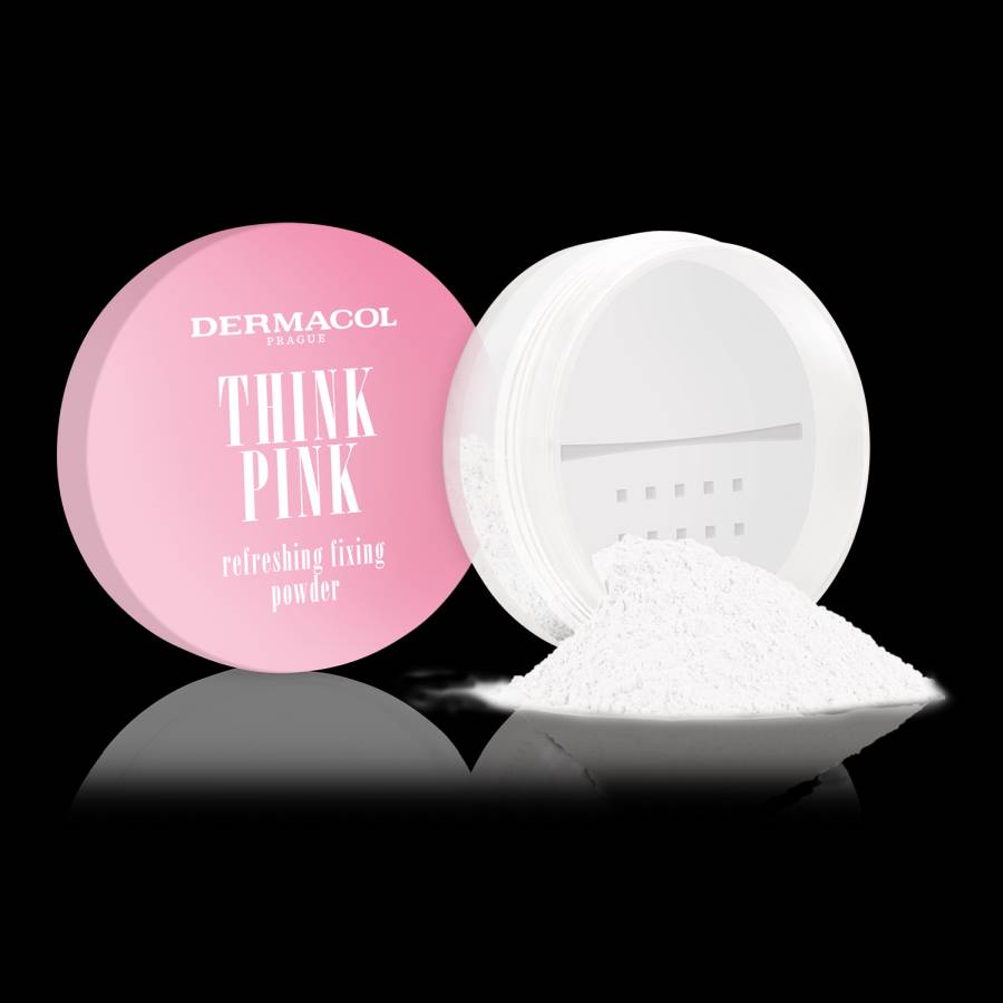 Osviežujúci fixačný púder Think Pink, Dermacol – 9,99 eur