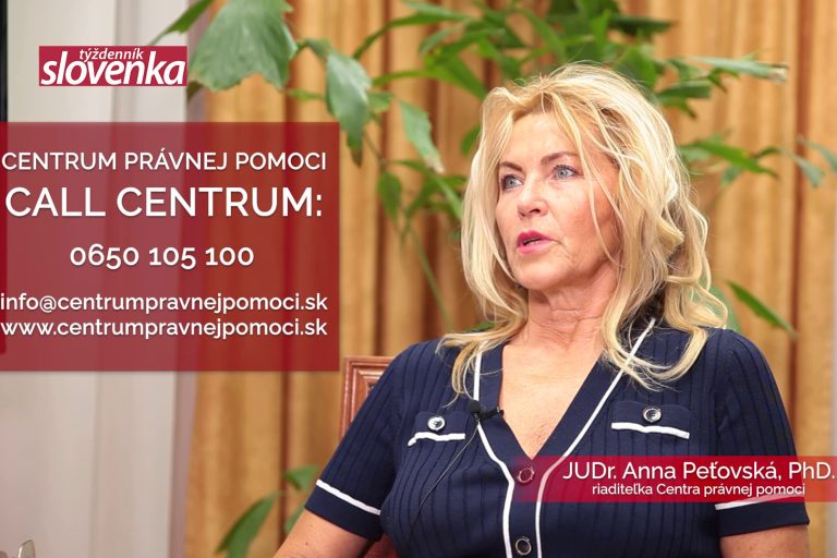 Centrum právnej pomoci: Na právnu pomoc máme nárok všetci...