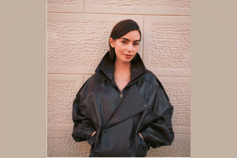 Lily Collins a jej „Čo si oblečiem?“ Lily Collins