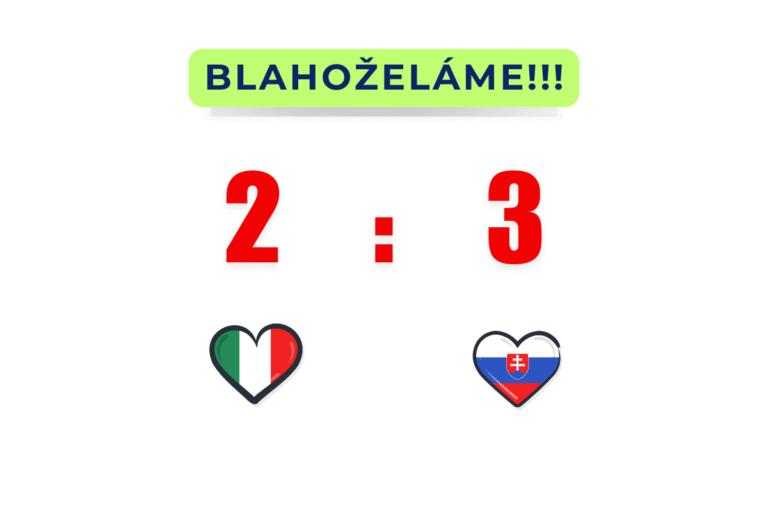 ZOH 2026: TALIANSKO : SLOVENSKO – 2:3