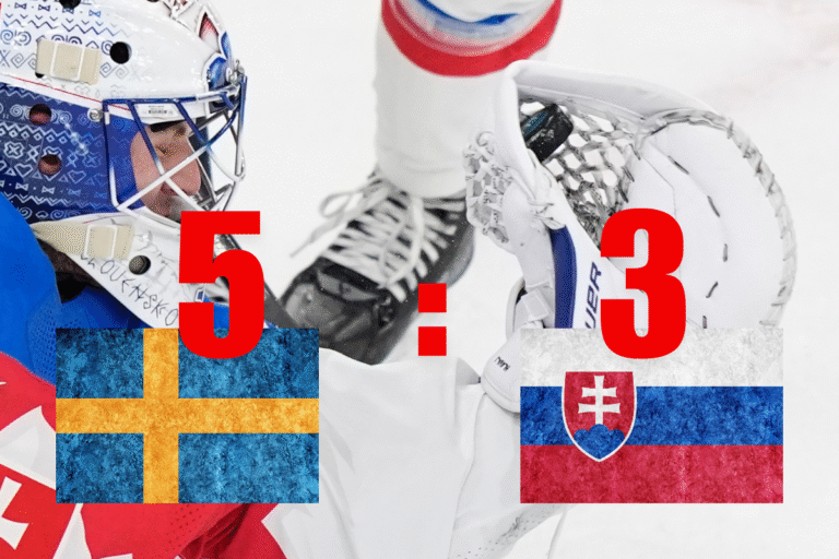 HOKEJ: Švédsko – Slovensko