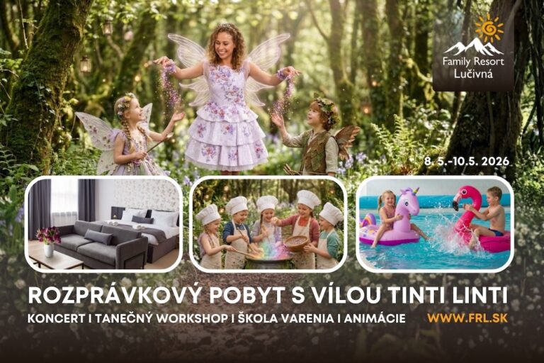 Rozprávkový víkend s Tinti Linti v Lučivnej