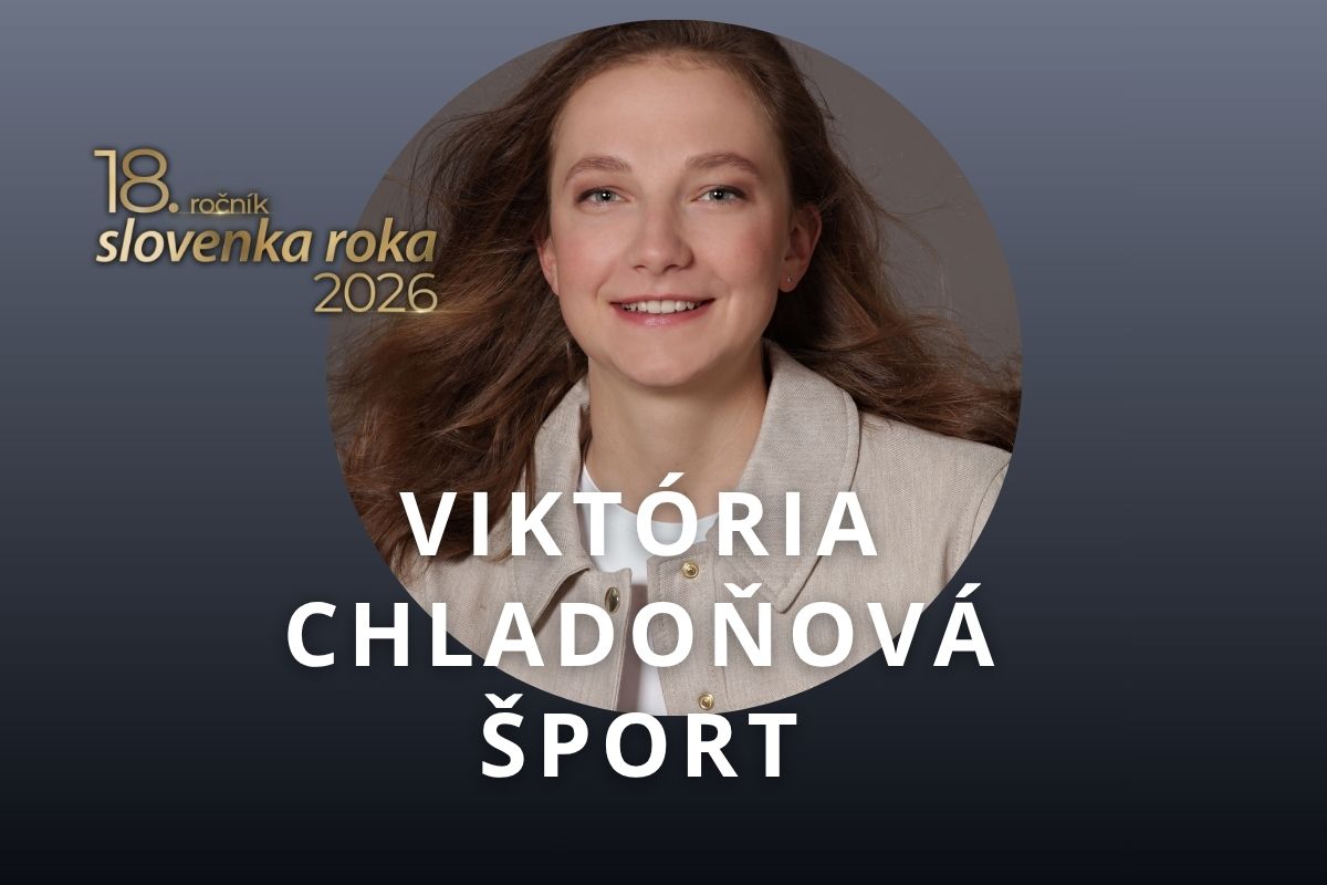 Nominantka v ankete Slovenka roka 2026 v kategórii Šport Viktória Chladoňová