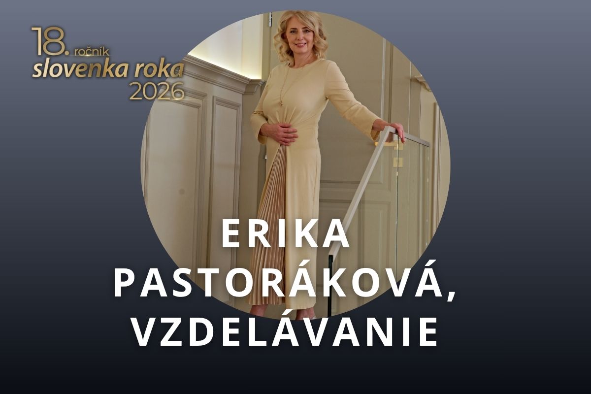 Nominantka v ankete Slovenka roka 2026 v kategórii Vzdelávanie