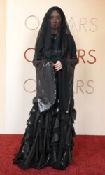 Chloe Zhao arrives at the Oscars on Sunday, March 15, 2026, at the Dolby Theatre in Los Angeles. (Photo by Jordan Strauss/Invision/AP)