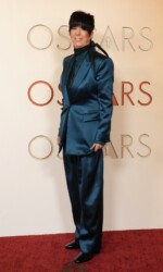 Diane Warren arrives at the Oscars on Sunday, March 15, 2026, at the Dolby Theatre in Los Angeles. (Photo by Jordan Strauss/Invision/AP)